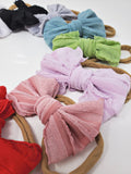 Pastel Lace Bow Headbands