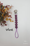 Autumn Mini Pacifier Clips