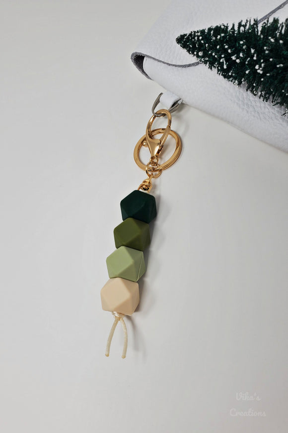 Green Ombre Keychain