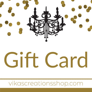 Vika's Creations Shop Gift Card