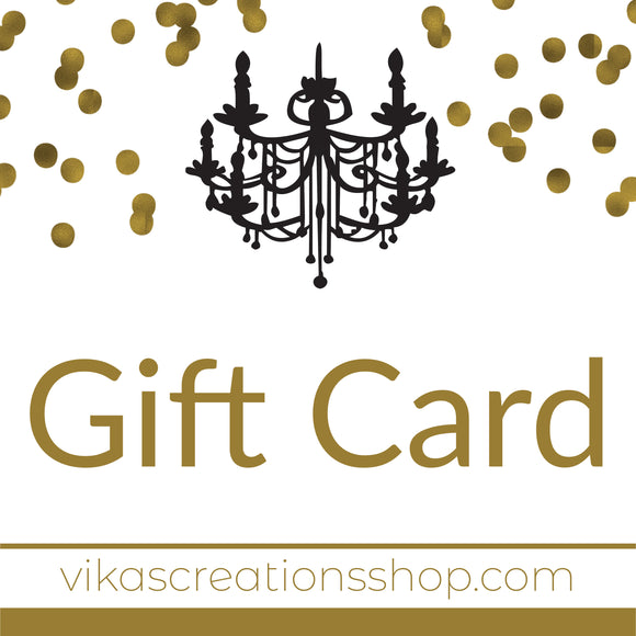 Vika's Creations Shop Gift Card