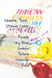 Confetti Mini Pacifier Clips